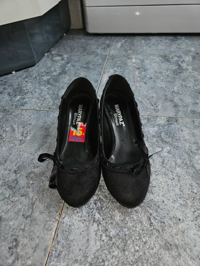 Zapatos de tacón negros mujer talla 36