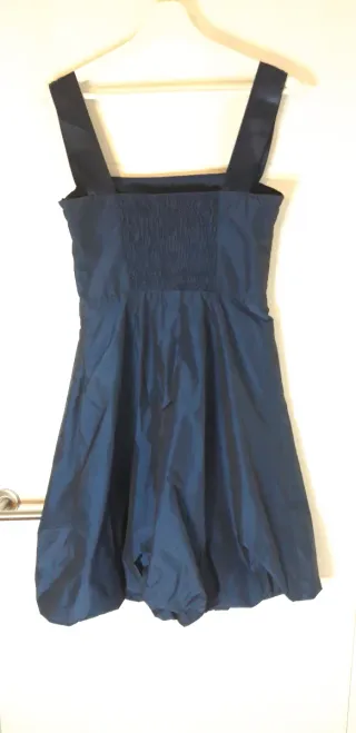 Vestido fiesta Zara azul