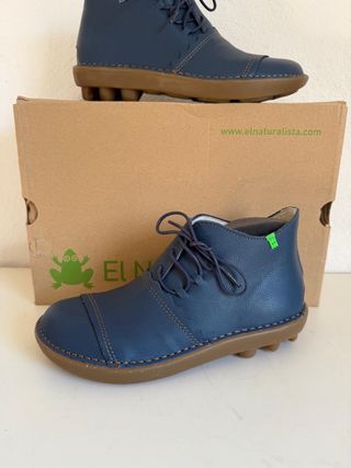 Zapatos El Naturalista Azul Talla 37