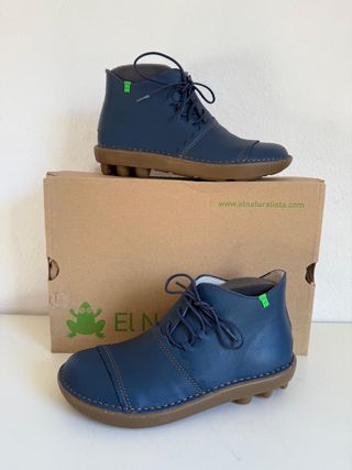 Zapatos El Naturalista Azul Talla 37