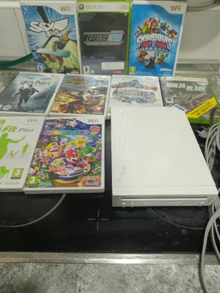 Consola Nintendo Wii Blanca + Juegos