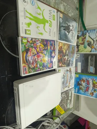 Consola Nintendo Wii Blanca + Juegos