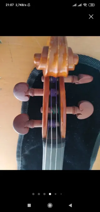 Violín 4/4 Luthier Conservatorio