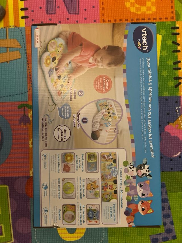 Oferta Piano Bebé VTech Pataditas Musicales