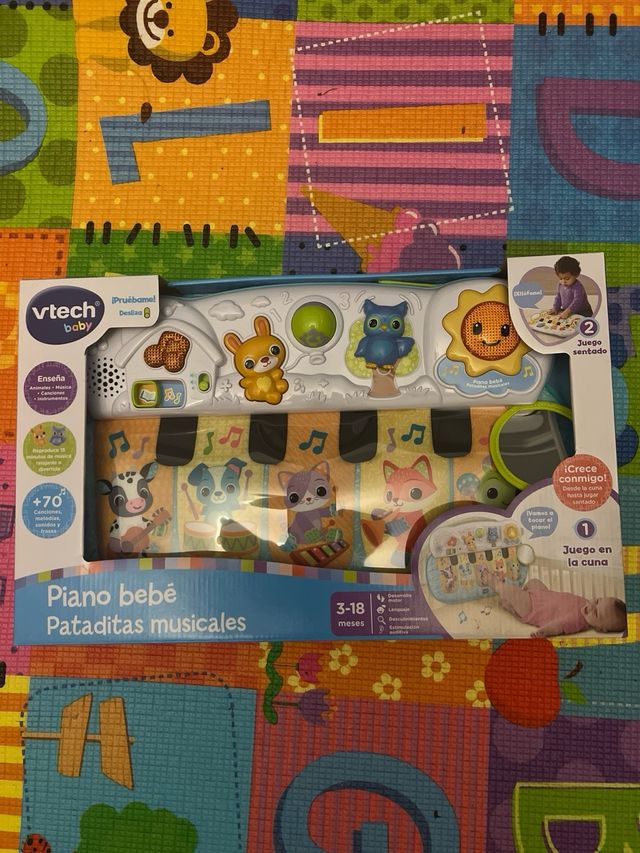 Oferta Piano Bebé VTech Pataditas Musicales