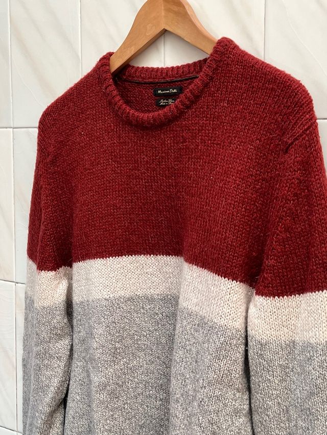 Jersey Massimo Dutti Lana talla L