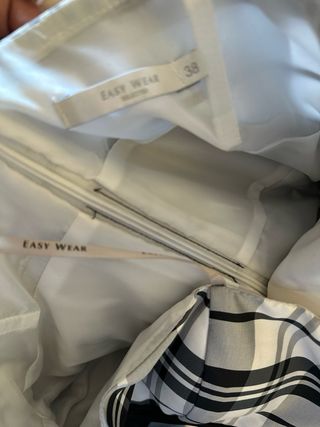 Vestido de fiesta a cuadros