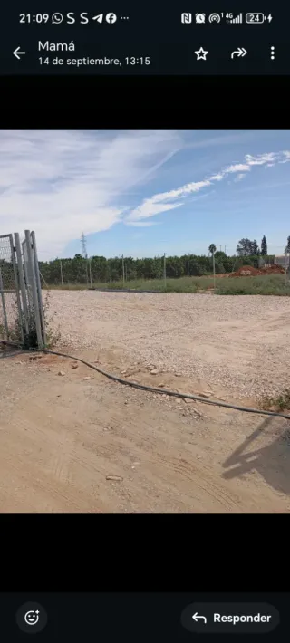 Terreno rústico en venta