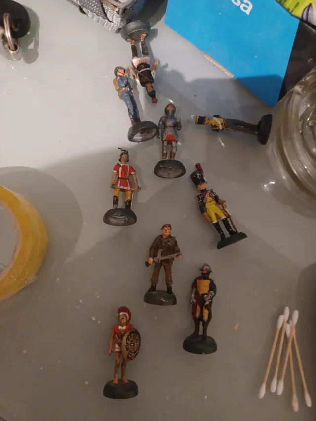 Figuras plomo Almiral Palau