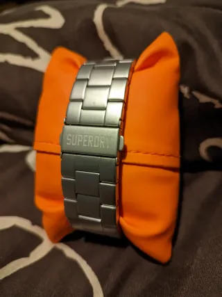 Reloj Superdry Gris y Naranja