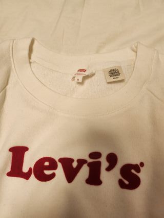 Sudadera Levi's Blanca Talla S