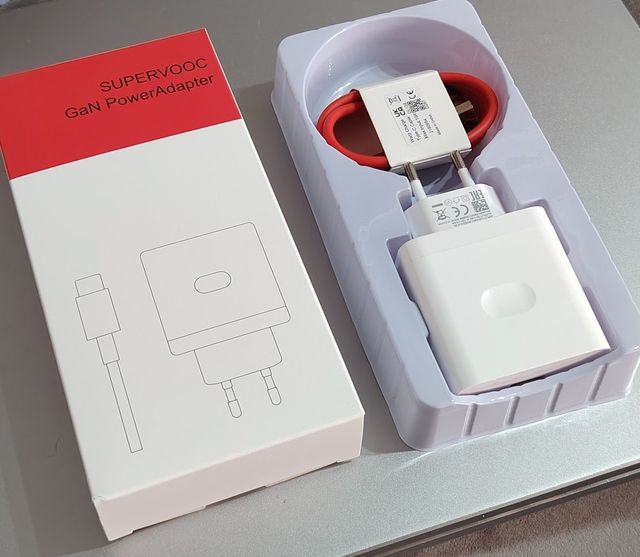 Caricabatterie + cavo compatibile con OnePlus 80W Super VOOC