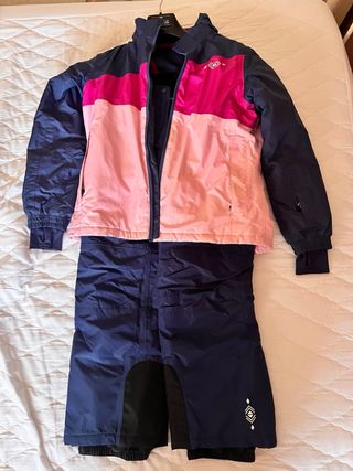 Conjunto deportivo esqui niña