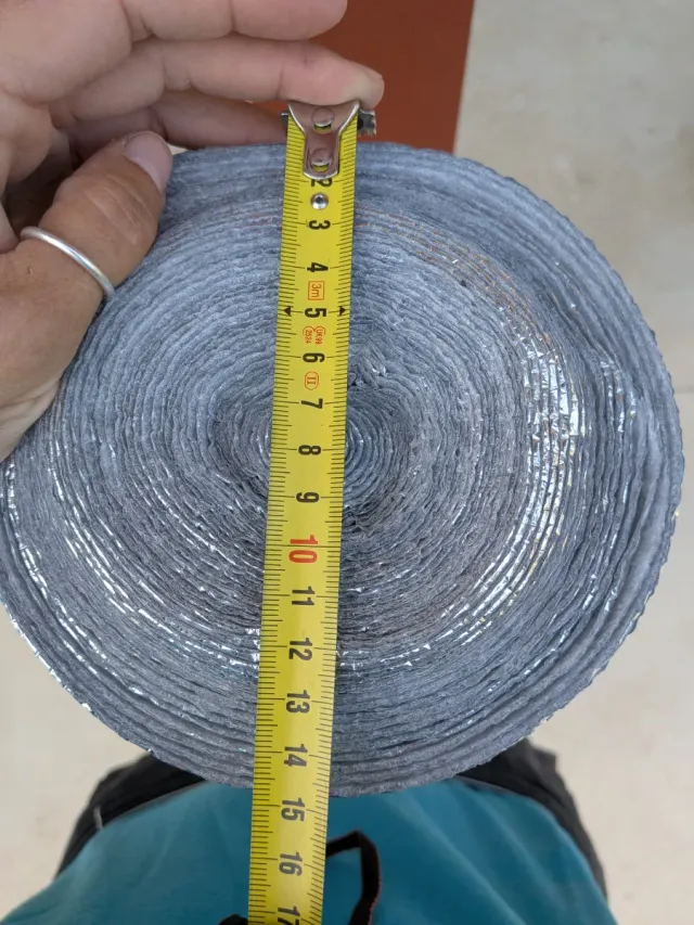 2 Rollos Aislamiento Térmico camper