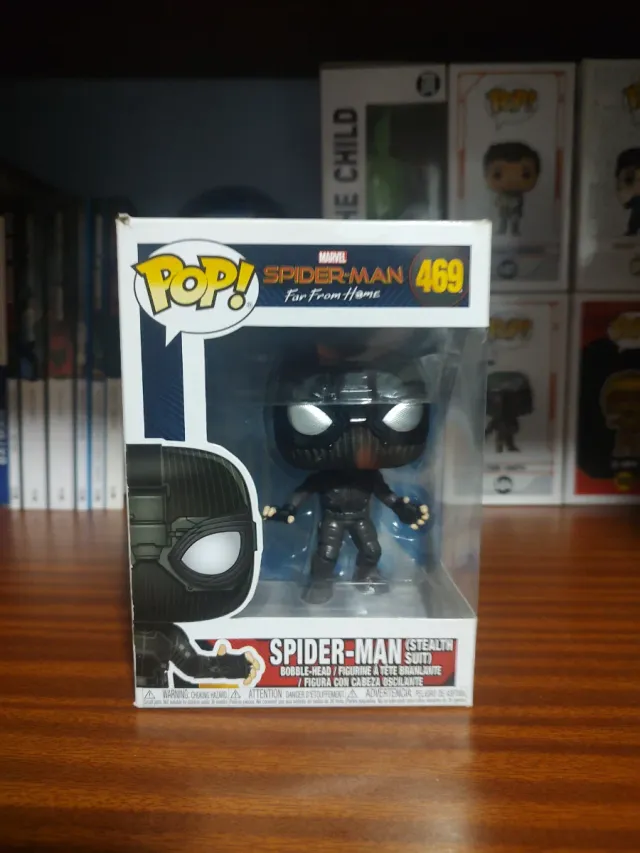 Funko Pop Spiderman Stealth Suit 469