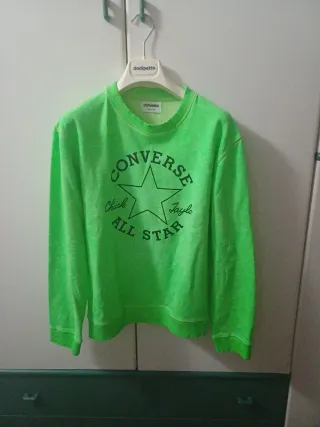 Felpa Converse verde