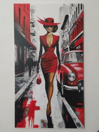 Quadro moderno olio su tela 90x50