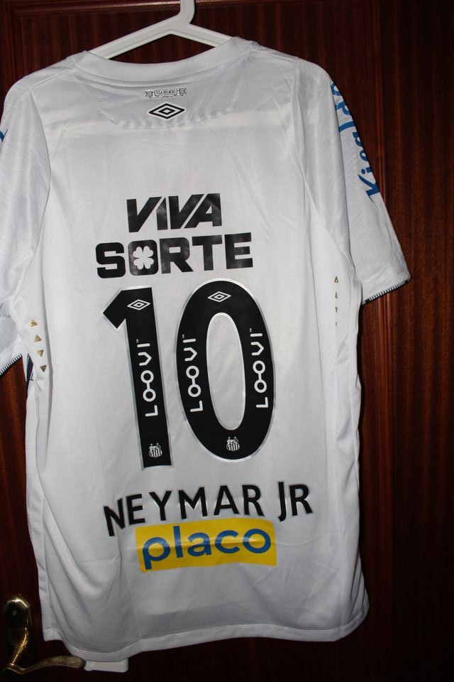 Camiseta Santos Neymar Jr santos
