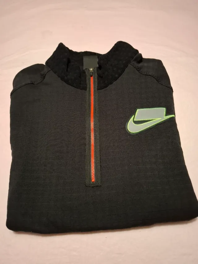 Camiseta Nike Running oversize Media Cremallera