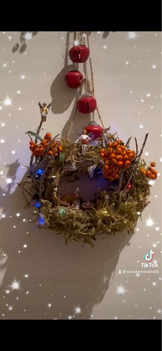 Presepe Natività Decorazione Natalizia