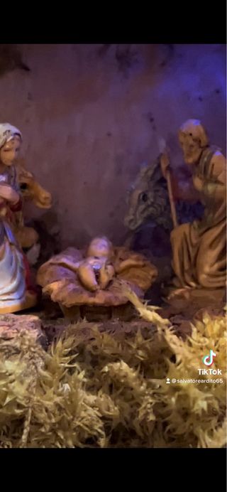 Presepe Natività Decorazione Natalizia