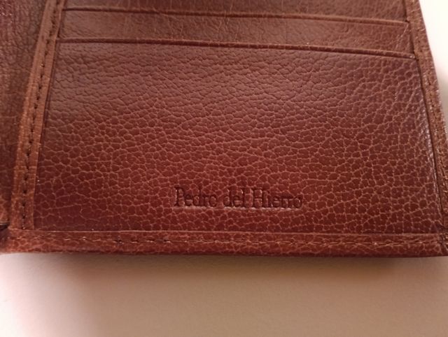 Billetera Piel Pedro del Hierro Marrón