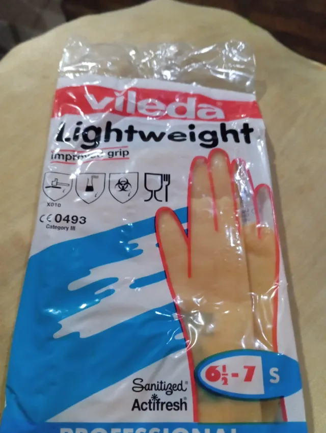 Guantes de limpieza de goma