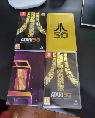 Atari 50 The Anniversary Celebration Switch Steelb