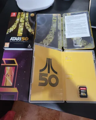 Atari 50 The Anniversary Celebration Switch Steelb