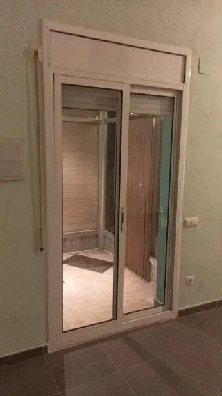 Balconera de aluminio