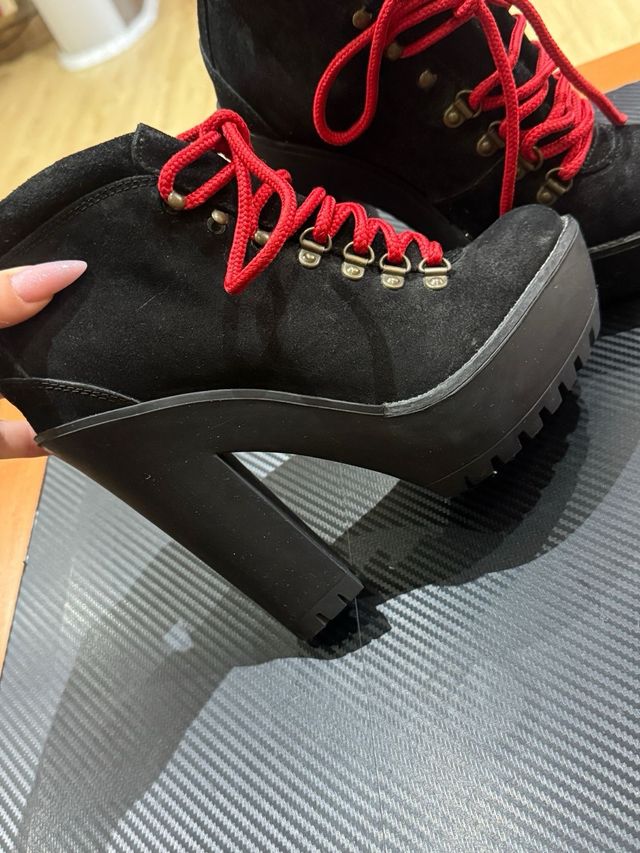 Botas Ralph Lauren Negras Talla 37