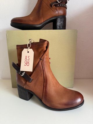 Botas A.S.98 Talla 41 Marrón