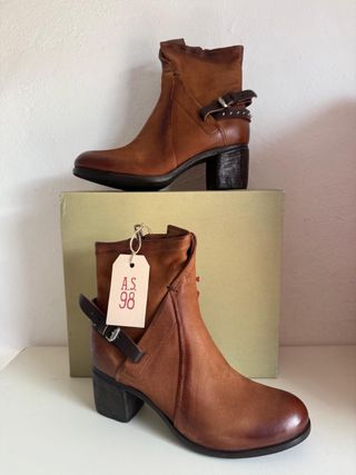 Botas A.S.98 Talla 41 Marrón