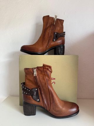 Botas A.S.98 Talla 41 Marrón