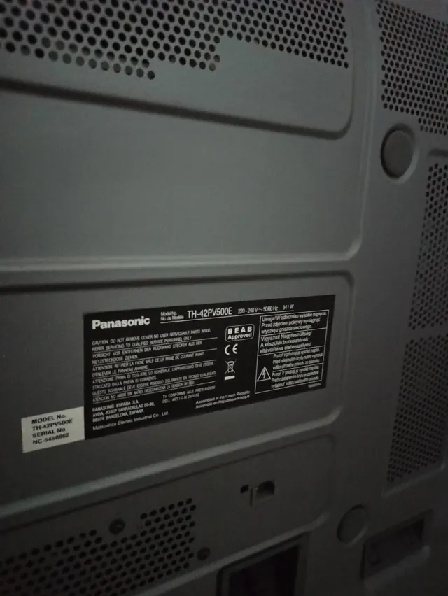 TV Panasonic Viera Plasma 42 pollici