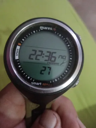 Reloj Mares Smart Apnea Negro