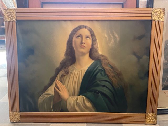 Cuadro Virgen María Orando