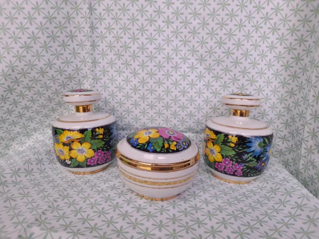 Juego de tocador vintage 