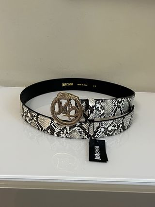 Cintura Just Cavalli Pitone Fibbia Serpente