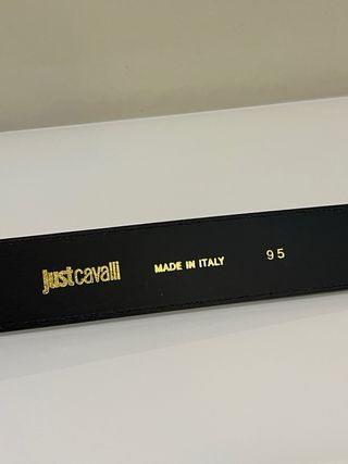 Cintura Just Cavalli Pitone Fibbia Serpente