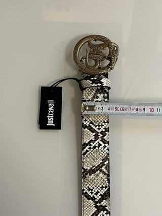Cintura Just Cavalli Pitone Fibbia Serpente