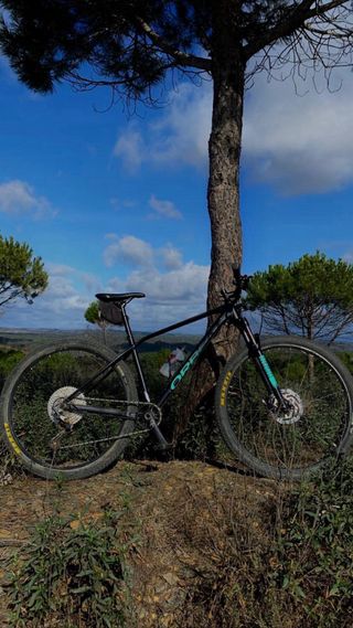 Bicicleta de Montaña MTB Negra