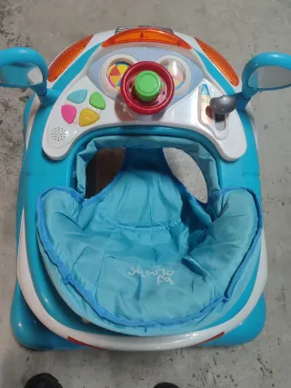 Andador bebé Air Nurse azul y verde