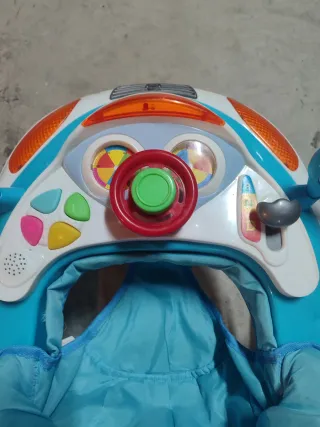 Andador bebé Air Nurse azul y verde