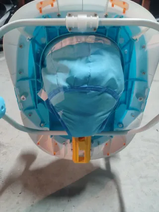 Andador bebé Air Nurse azul y verde