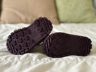 Botas nieve niña LUGIK moradas y turquesa