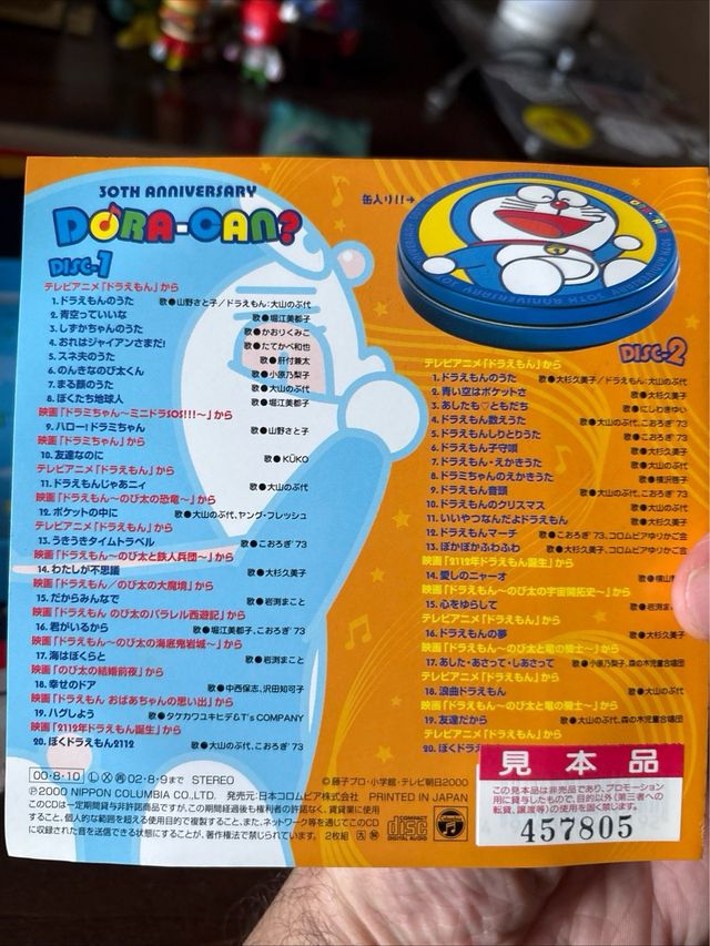 Doraemon CD Importazione Giappone 30th Anniversary