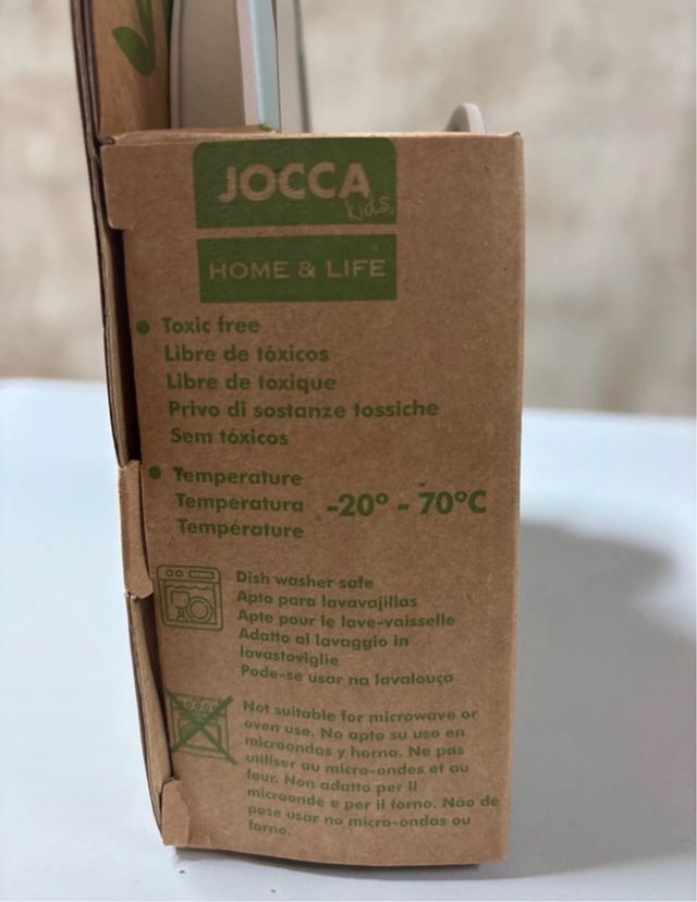 Vajilla Infantil Panda Jocca Bambú