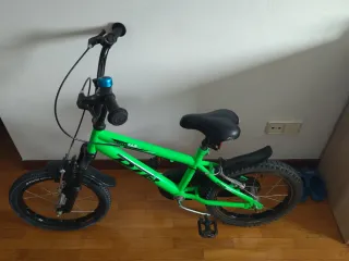 Bicicleta Infantil 16 Verde
