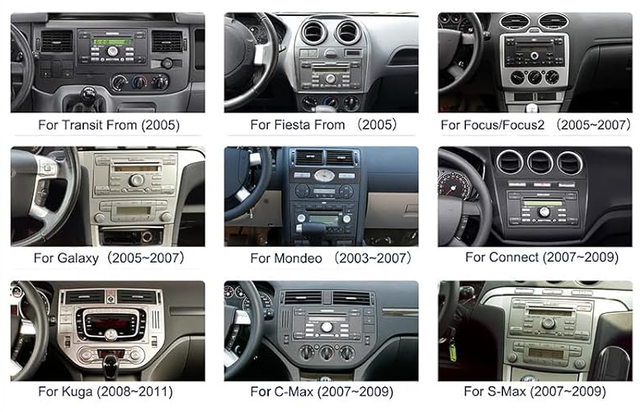 Navegador Android Ford c-max, focus, fiesta, s-max